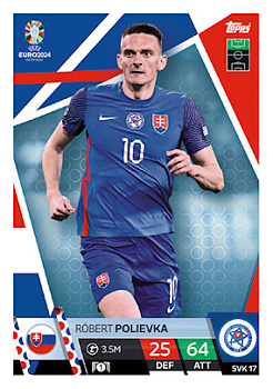 Robert Polievka Slovakia Topps Match Attax EURO 2024 #SVK17